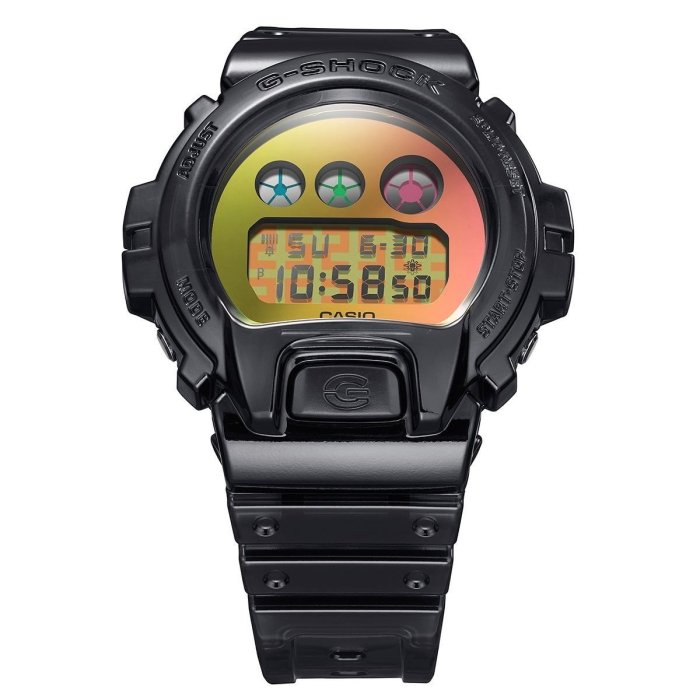 黑彩全新 CASIO G-SHOCK 25週年手錶 紀念錶 DW6900SP 1JR 7JR 太陽能 透明黑色