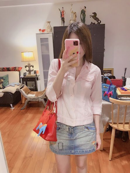 原價近2000 日本品牌 Scalor 純棉 嫩粉紅色  休閒口袋小外套 棉質襯衫 罩衫 roxy index 小香正韓