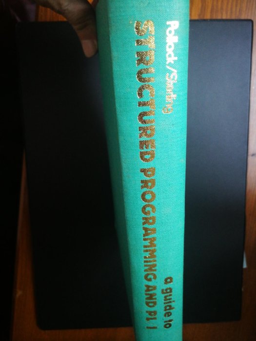 原文書 Structured programming and PL/1 開發書局 翻版精裝 646頁
