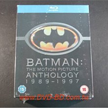 [藍光BD] - 蝙蝠俠 1 ~ 4 套裝 Batman - The Motion Picture Anthology ( 4BD套裝版 )