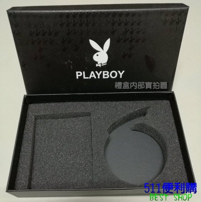 [送禮首選]PlayBoy 花花公子 商務拉鍊短夾+跑車款皮帶禮盒組，皮夾 自動扣皮帶-生日禮物 新年禮物 尾牙