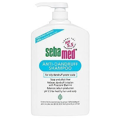 百貨專櫃正貨 施巴 Sebamed PH5.5 油性洗髮乳 抗屑止癢/頭皮油脂掰掰/洗髮精 1000ml 德國/保證公司貨2025年