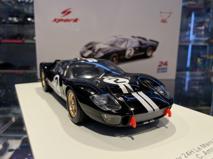 吉華科技@ 1/18 Spark 18LM66 FORD USA - GT40 MKII 7.0L V8 TEAM