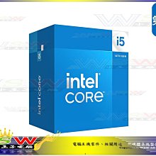 【WSW CPU】14代 Intel I5-14400F 搭機價6550元 十核/16緒/無顯示/有風扇 全新盒裝公司貨 台中市