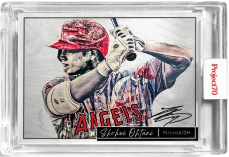 大谷翔平漂亮藝術畫卡2021 Topps Project 70 Art Card MVP | Yahoo奇摩拍賣