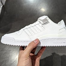 南◇2021 10月 ADIDAS FORUM 經典鞋 FY7755 全白 皮革 魔鬼氈 復古籃球底 休閒鞋