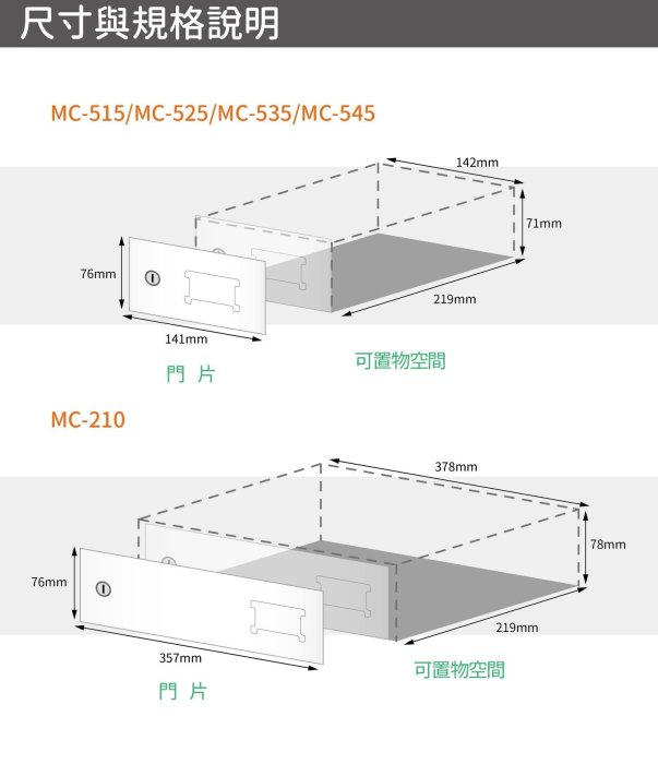 【晉茂五金】請先詢問另有優惠樹 德全國最大經銷商 電子產品置物櫃 MC-535