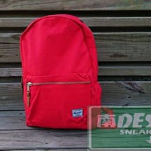 南 DESIGN ◇特價 Herschel Settlement 後背包 背包 紅 帆布 電腦包  超厚夾層