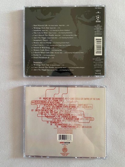 Jay-Z，說唱專輯，歐版正版CD