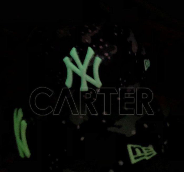 New Era MLB NY Yankees Glow in the dark 9Fifty 紐約洋基夜光後扣可調帽