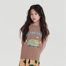 S~XL ♥上衣(棕色) NAVI-2 24夏季 RON240520-041『韓爸有衣正韓國童裝』~預購