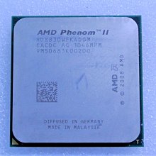 ~ 駿朋電腦 ~  AMD Phenom II X4 830 AM3 HDX830WFK4DGM $300