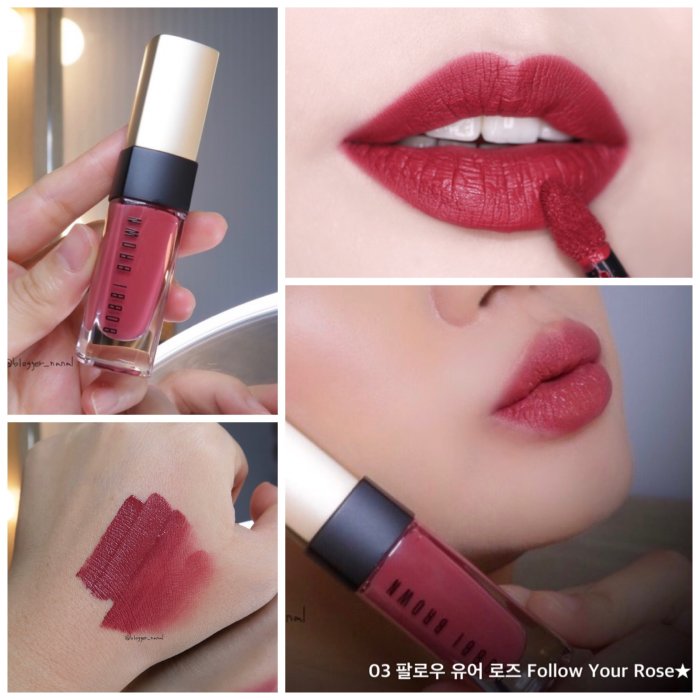 現貨!!BOBBI BROWN 芭比波朗  金緻極霧唇釉 # FOLLOW YOUR ROSE 買不到的熱門缺貨色號