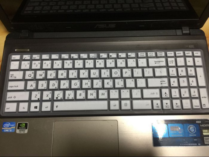 *金輝*中文注音 鍵盤膜Asus x556u X556UB ASUS K556UQ ASUS GL702VM