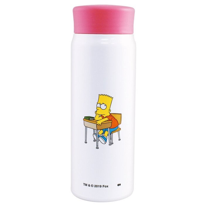 【噗嘟小舖】現貨 日本正版 辛普森家庭 霸子 花枝 保溫瓶 (480ml) 保溫杯 購於日本 Simpsons 生日禮物