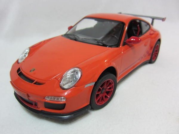 【KENTIM 玩具城】1:14(1/14)全新保時捷PORSCHE 911 GT3 RS橙色原廠授權RASTAR遙控車