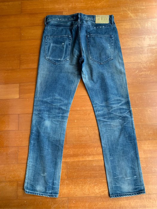 Wtaps BLUES VERY SKINNY TRASH TROUSERS COTTON DENIM TRASH | Yahoo