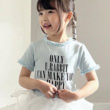 S~XL ♥上衣(天空藍) URBAN RABBIT-2 24夏季 URB240409-080『韓爸有衣正韓國童裝』~預購