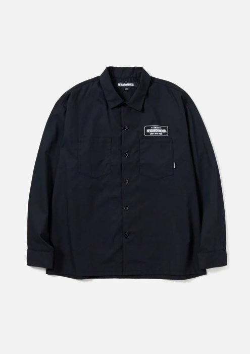 日貨代購CITY】2023SS NEIGHBORHOOD CLASSIC WORK SHIRT LS 襯衫現貨