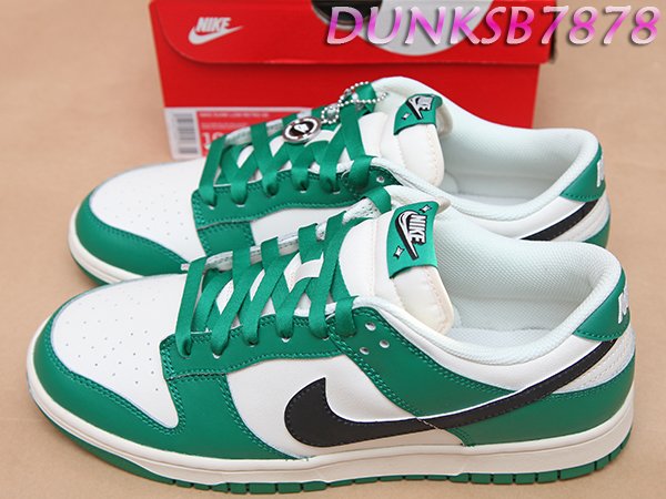 2022 NIKE DUNK LOW SE LOTTERY PACK GREEN 白綠樂透彩票DR9654-100