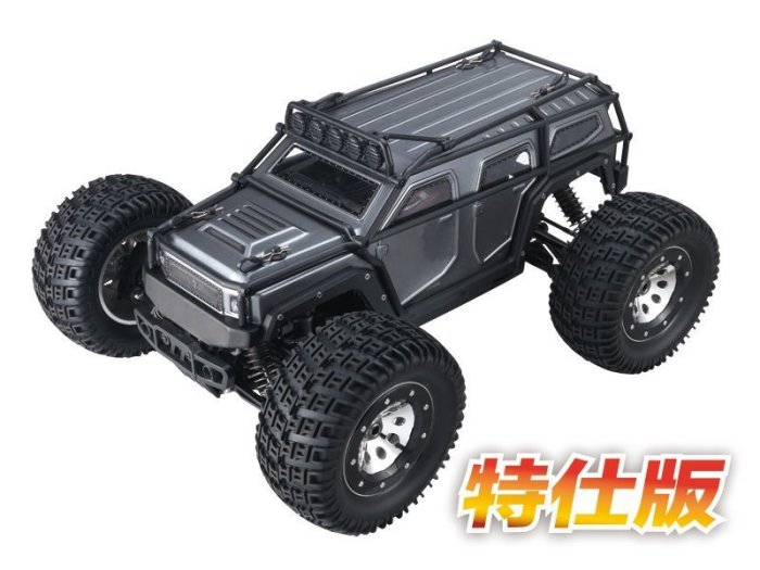 RCBS  訂金1000  總價16000  K-ROCK電動大腳卡車RTR  黑色特仕版 6406-F112-S