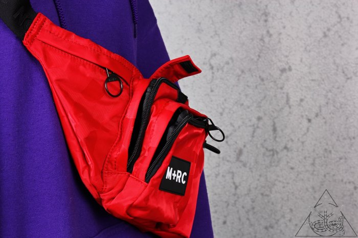 HYDRA】M+RC Noir Survival Belt Bag 腰包戰術收納包紅迷彩【MRC008