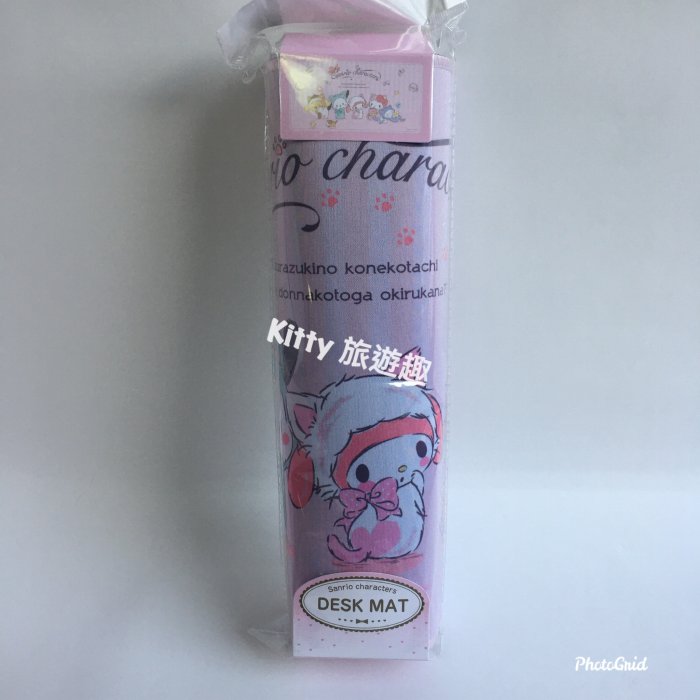 [Kitty 旅遊趣] Hello Kitty 桌墊 滑鼠墊 止滑墊 凱蒂貓 三麗鷗大集合 美樂蒂 辦公桌寫字墊