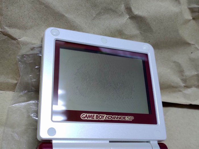 GBA 紅白機造型GBA SP 限定版主機(日本任天堂紅白機誕生20週年限定品