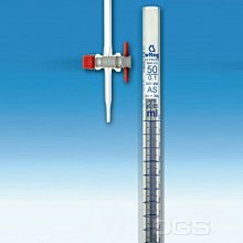 『德記儀器』《witeg》滴定管AS級 TF栓 Buret, Class AS PTFE Stopcock Schell