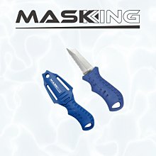 台灣潛水---MASKKING 水鏡王 KN-01 不鏽鋼潛水刀