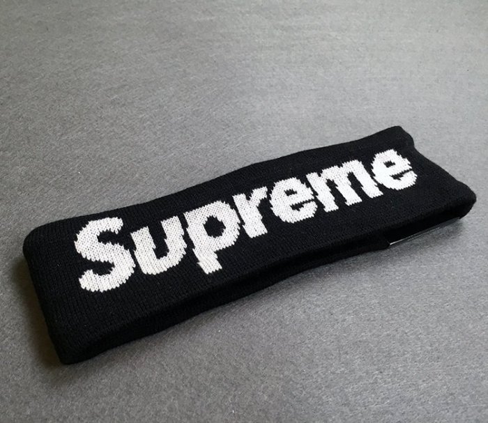 全部現貨 14FW Supreme New Era Lined Headband頭巾頭帶運動瑜珈髮帶