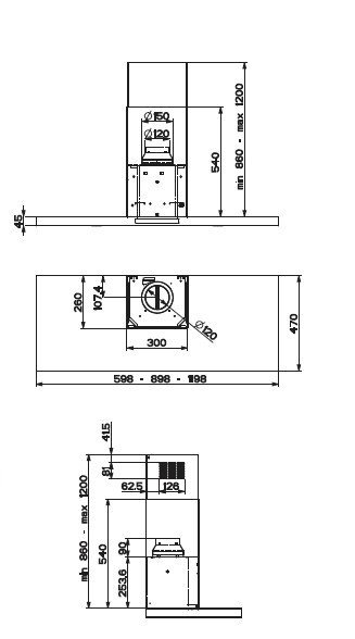 唯鼎國際【Electrolux伊萊克斯】ERC936ST  掛壁式90cm油機