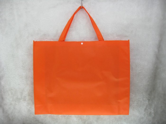 特大不織布環保袋(65*50*15)-BAG-043 橘色