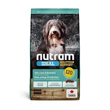 【阿肥寵物生活】 加拿大Nutram紐頓-I20三效強化犬羊肉糙米 11.4kg