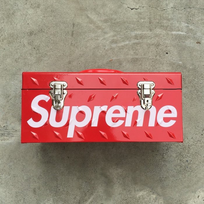 ☆LimeLight☆ 2018 F/W Supreme Diamond Plate Tool Box 鐵盒工具箱