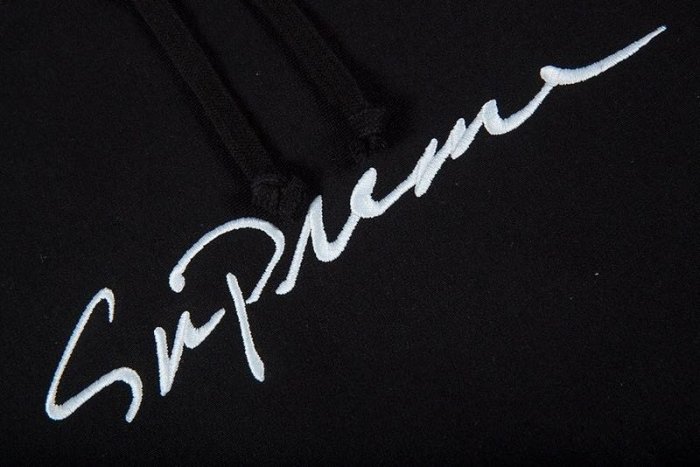 現貨Supreme Classic Script Hooded Sweatshirt 黑色連帽尺寸M | Yahoo