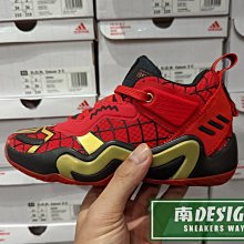 限時特價 南🔥2022 9月 ADIDAS D.O.N. Issue 3 蜘蛛人 籃球 女 大童 紅 GZ5504