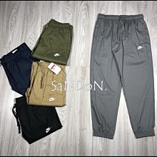 SaNDoN x『NIKE』機能性超輕薄梭織設計快乾鬆緊綁帶運動褲 240401
