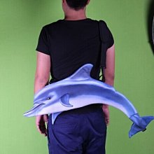 魚出没..日本FiiiiiSH品牌療癒系產品Fish Bag Dolphin海豚造型包 酷又有型.超吸睛的喔