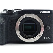 【台中青蘋果】Canon EOS M6 Mark II 單機身 二手 APS-C 單眼相機 公司貨 #86625