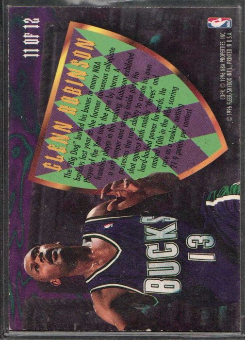 95-96 ULTRA SCORING KINGS #11 GLENN ROBINSON