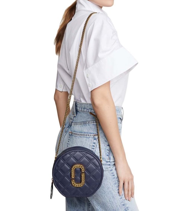 The marc jacobs round crossbody bag-MJ圓餅包(海軍藍) | Yahoo奇摩拍賣