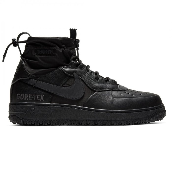 R'代購Nike Air Force 1 WTR Gore-Tex GTX 全黑AF1 防水CQ7211-003