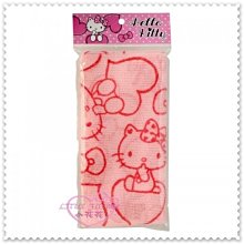 ♥小花花日本精品♥Hello Kitty 粉色 吸手指 愛心 蝴蝶結 沐浴巾 34080702