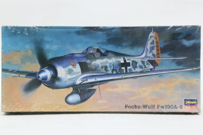 【統一模型】HASEGAWA《二戰德國納粹 戰鬥機 Focke-Wulf - FW190A-8》1:72 # 51303