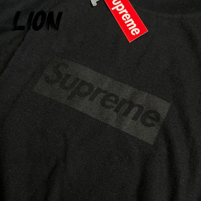 23ss supreme tonal box logo tee black XL-