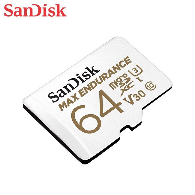 SanDisk MAX ENDURANCE  MicroSD 64G 長時錄影專用 (SD-SQQVR-64G)