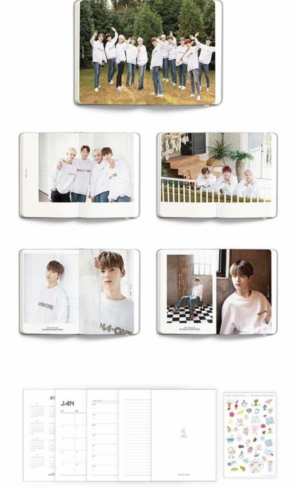 ✈️韓國代購+預購正品Wanna One 2019 Seasons Greeting 年曆花絮書