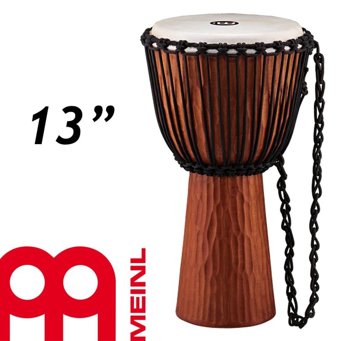 【小叮噹的店】公司貨 德國MEINL HDJ4-XL 13&quot; 金杯鼓 非洲鼓 桃花芯木 附發票