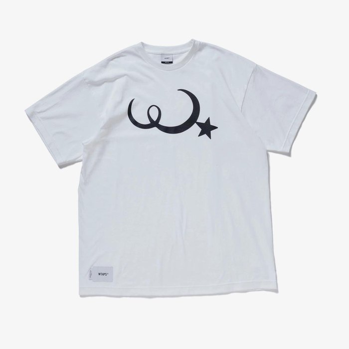 22SS WTAPS MOON & STAR / SS / COTTON TEE 星星月亮短袖T恤短T 男女